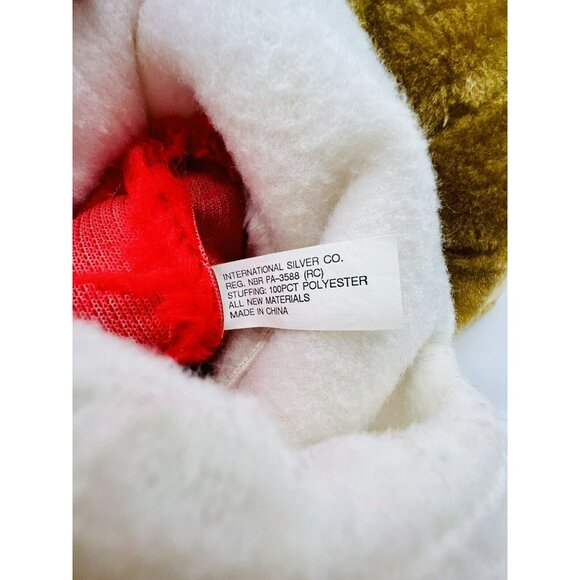 Rudolph Reindeer Christmas Stocking Plush 3D Santa Hat Stuffed Animal 22 inch - Picture 7 of 8